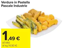 Carrefour Verdure in Pastella Pascale Industrie offerta