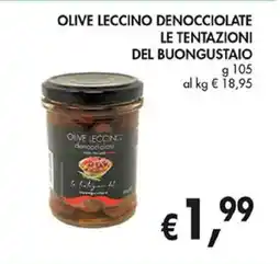 Coal Olive leccino denocciolate le tentazioni del buongustaio offerta