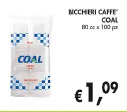 Coal Bicchieri caffe' COAL offerta
