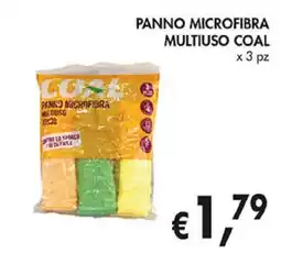 Coal Panno microfibra multiuso COAL offerta