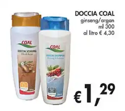 Coal DOCCIA COAL ginseng/argan offerta