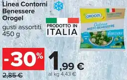 Carrefour Linea Contorni Benessere Orogel offerta