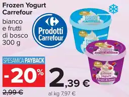 Carrefour Frozen Yogurt Carrefour offerta