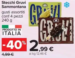 Carrefour Stecchi Gruvi Sammontana offerta