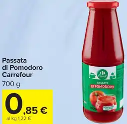 Carrefour Passata di Pomodoro Carrefour offerta