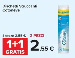 Carrefour Dischetti Struccanti Cotoneve offerta