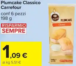 Carrefour Plumcake Classico Carrefour offerta