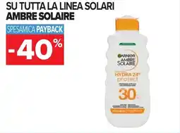 Carrefour Su tutta la linea solari AMBRE SOLAIRE offerta