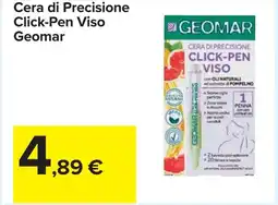 Carrefour Cera di Precisione Click-Pen Viso Geomar offerta