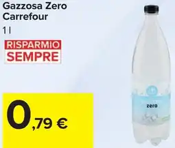 Carrefour Gazzosa Zero Carrefour offerta