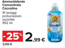 Carrefour Ammorbidente Concentrato Coccolino offerta