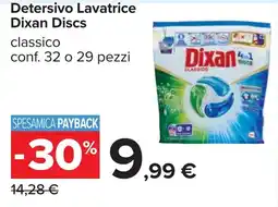 Carrefour Detersivo Lavatrice Dixan Discs offerta