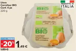 Carrefour Express Uova Carrefour BIO offerta