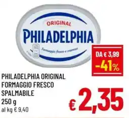 A&O Philadelphia original formaggio fresco spalmabile offerta