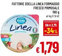 A&O Fattorie osella linea formaggio fresco primosale offerta