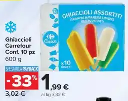 Carrefour Express Ghiaccioli Carrefour offerta