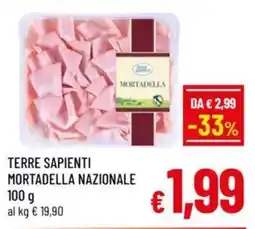 A&O Terre sapienti mortadella nazionale offerta