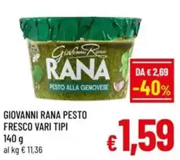 A&O Giovanni rana pesto fresco vari tipi offerta