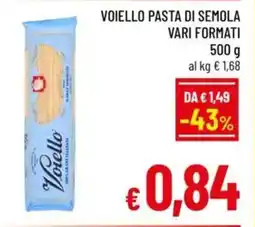 A&O Voiello pasta di semola vari formati offerta