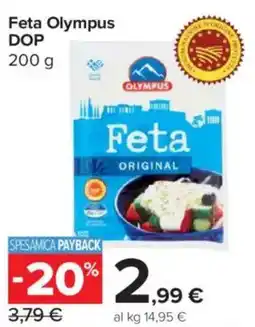 Carrefour Express Feta Olympus DOP offerta