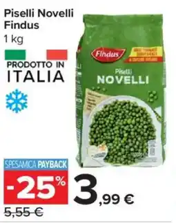 Carrefour Express Piselli Novelli Findus offerta