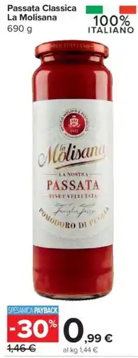 Carrefour Express Passata Classica La Molisana offerta