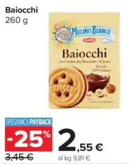 Carrefour Express Mulino bianco baiocchi offerta