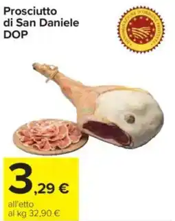 Carrefour Express Prosciutto di San Daniele DOP offerta