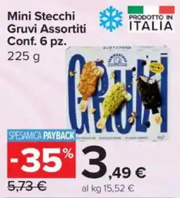 Carrefour Express Mini Stecchi Gruvi Assortiti offerta