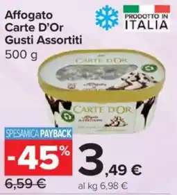 Carrefour Express Affogato Carte D'Or Gusti Assortiti offerta