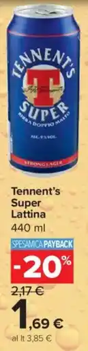 Carrefour Express Tennent's Super Lattina offerta