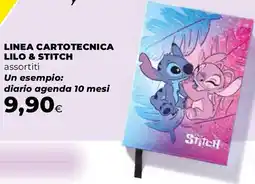 Ipercoop Linea cartotecnica lilo & stitch offerta