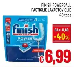 A&O Finish powerball pastiglie lavastoviglie offerta