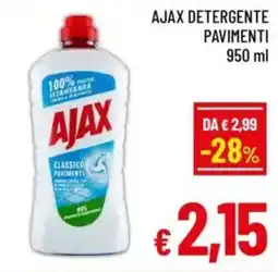 A&O Ajax detergente pavimenti offerta