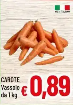 A&O Carote vassoio offerta