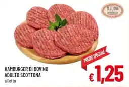 A&O Hamburger di bovino adulto scottona offerta