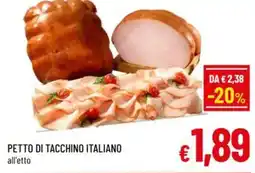 A&O Petto di tacchino italiano offerta