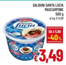 A&O Galbani santa lucia mascarpone offerta