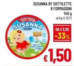 A&O Susanna by sottilette 8 formaggini offerta