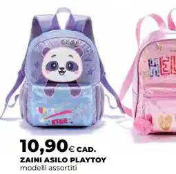 Extracoop Zaini asilo playtoy offerta