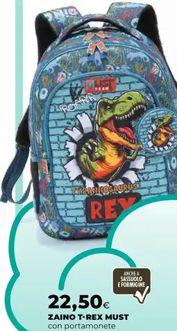 Extracoop Zaino t-rex must offerta