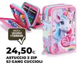 Extracoop Astuccio 3 zip sj gang cuccioli offerta