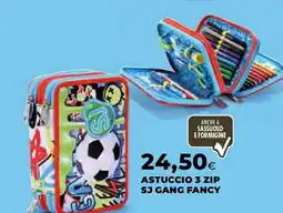 Extracoop Astuccio 3 zip sj gang fancy offerta