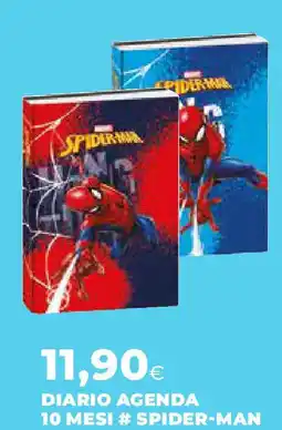 Extracoop Diario agenda 10 mesi # spider-man offerta