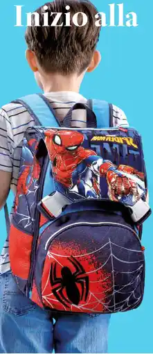 Extracoop Zaino scuola big spider-man offerta