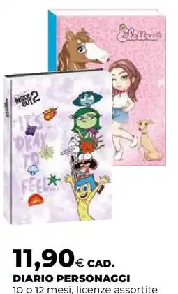 Extracoop Diario personaggi offerta
