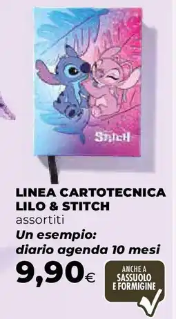 Extracoop Linea cartotecnica lilo & stitch offerta