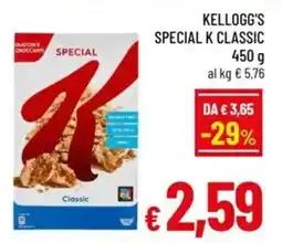 A&O Kellogg's special k classic offerta