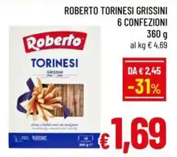 A&O Roberto torinesi grissini 6 confezioni offerta