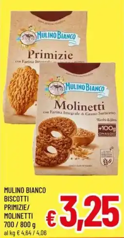 A&O Mulino bianco biscotti primizie/ molinetti offerta